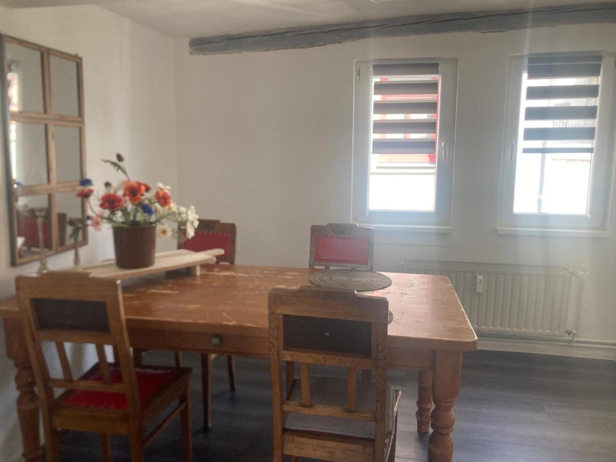Charmante Ferienwohnung Im Gaesschen Rudolstadt Dış mekan fotoğraf