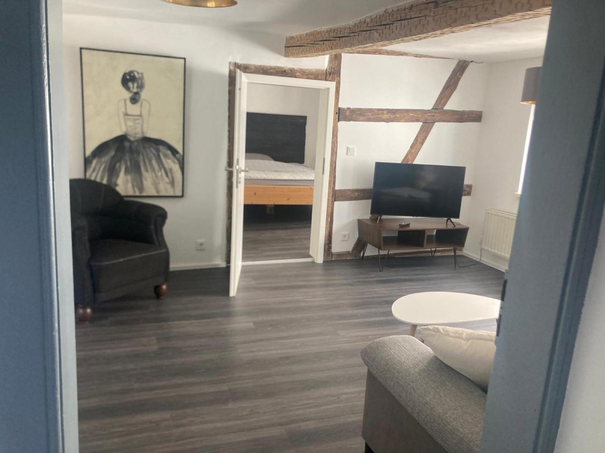 Charmante Ferienwohnung Im Gaesschen Rudolstadt Dış mekan fotoğraf